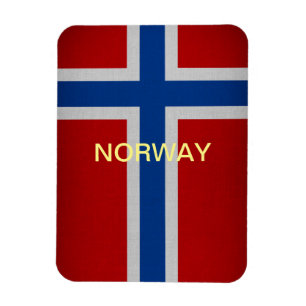 Norwegische Flagge Magnet