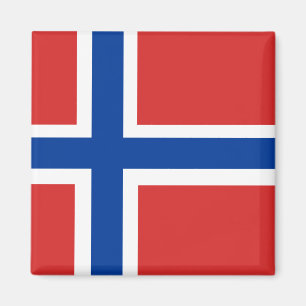 Norwegische Flagge Magnet