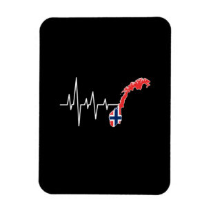 Norwegische Flagge Magnet