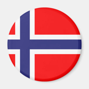 Norwegische Flagge Magnet