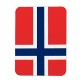 Norwegische Flagge Magnet (Vertikal)