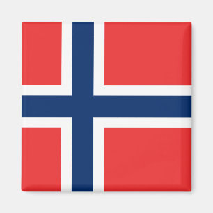 Norwegische Flagge Magnet