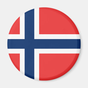 Norwegische Flagge Magnet