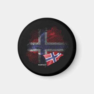 norwegische Flagge Magnet