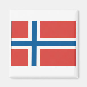 Norwegische Flagge Magnet