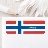 Norwegische Flagge, Norwegen (Insitu)