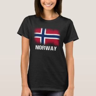 Norwegische Flagge Norwegen 1 T-Shirt