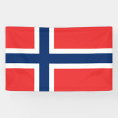 Norwegische Flagge (Norwegen) Banner (Horizontal)