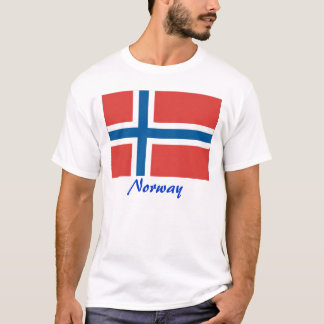 Norwegische Flagge/Norwegen T-Shirt