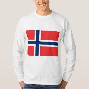 Norwegische Flagge (Norwegen) T-Shirt