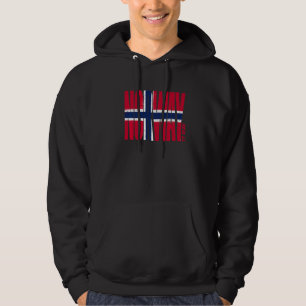Norwegische Flagge Norwegen Tag 17 Mai Nordisches  Hoodie