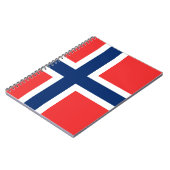 Norwegische Flagge Notizblock (Linke Seite)