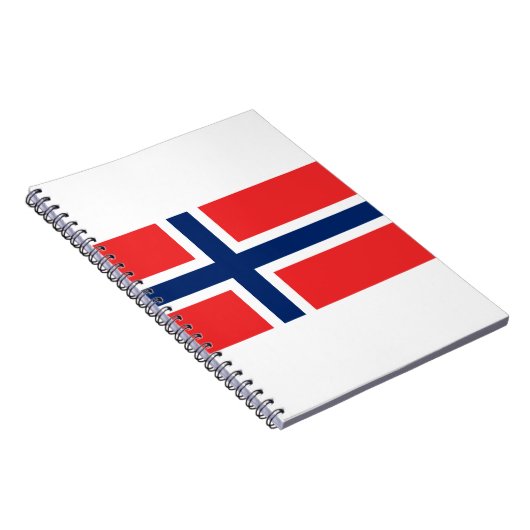 Norwegische Flagge Notizblock (Rechte Seite)