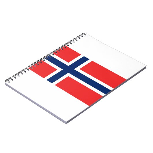 Norwegische Flagge Notizblock (Linke Seite)