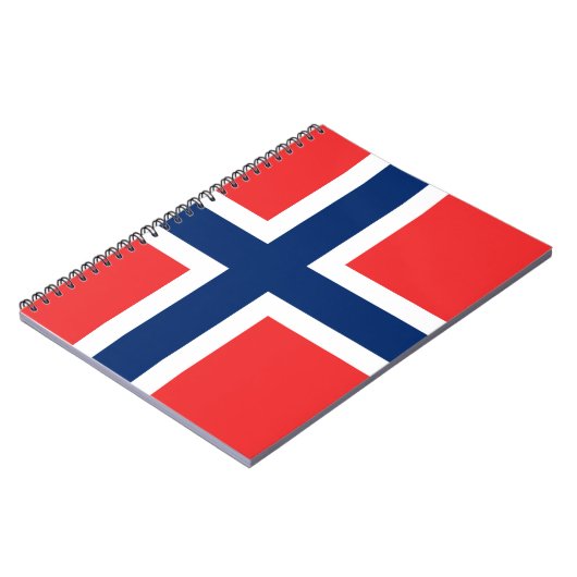 Norwegische Flagge Notizblock (Linke Seite)