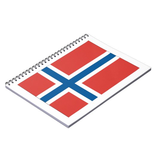 Norwegische Flagge Notizblock (Linke Seite)