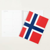 Norwegische Flagge Planer (Anzeige)