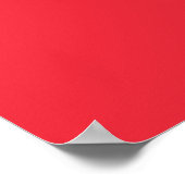 Norwegische Flagge Poster (Ecke)