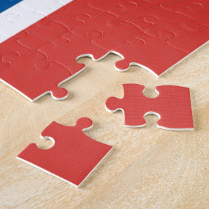 Norwegische Flagge Puzzle