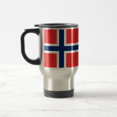 Norwegische Flagge Reisebecher (Links)
