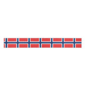 Norwegische Flagge - Reisen, Urlaub/Sport Ripsband (Vorderseite)