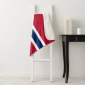 Norwegische Flagge Sherpadecke (Beispiel)