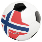 Norwegische Flagge / Sport Fußball (Dreiviertel)