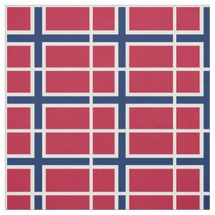 Norwegische Flagge Stoff