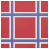 Norwegische Flagge Stoff (Muster)