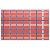Norwegische Flagge Stoff (Fat Quarter (45,7 x 55,9 cm))