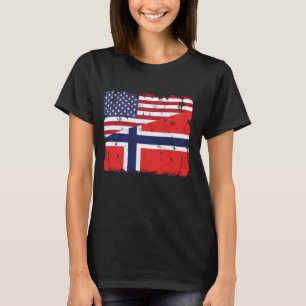 Norwegische Flagge - Stolz Heritag T-Shirt