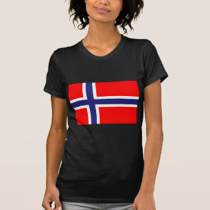 Norwegische Flagge T-Shirt
