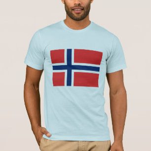 Norwegische Flagge T-Shirt