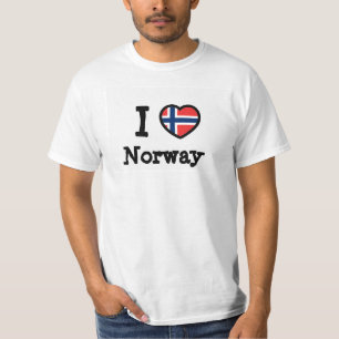 Norwegische Flagge T-Shirt