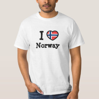 Norwegische Flagge T-Shirt