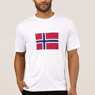 Norwegische Flagge T-Shirt