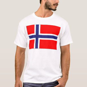 Norwegische Flagge T-Shirt