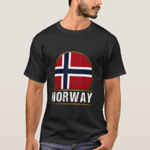 Norwegische Flagge T-Shirt