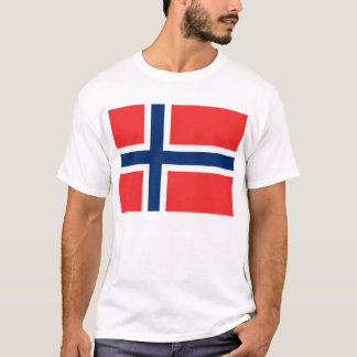 Norwegische Flagge T-Shirt