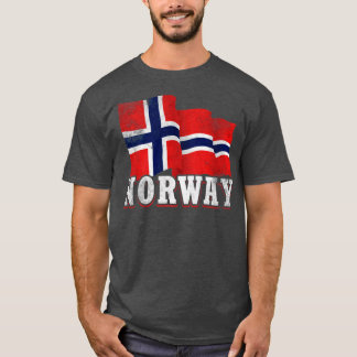 Norwegische Flagge T-Shirt