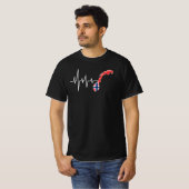 Norwegische Flagge T-Shirt (Vorne ganz)