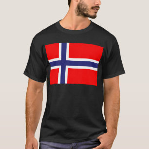 Norwegische Flagge T-Shirt