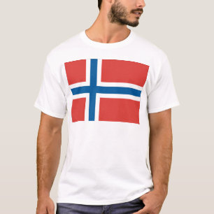 Norwegische Flagge T-Shirt