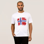 Norwegische Flagge T-Shirt (Vorne ganz)