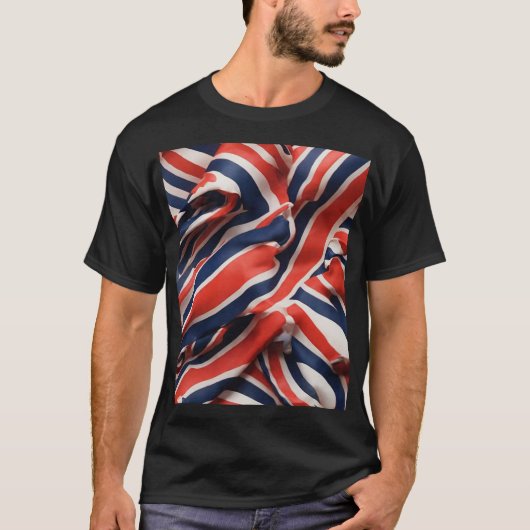 Norwegische Flagge T-Shirt (Vorderseite)