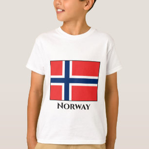 Norwegische Flagge T-Shirt