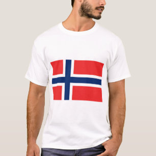 Norwegische Flagge T-Shirt