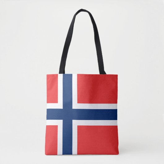 Norwegische Flagge Tasche (Vorderseite)