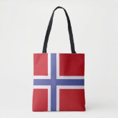 Norwegische Flagge Tasche (Vorderseite)