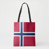Norwegische Flagge Tasche (Vorderseite)